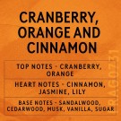 Duftvoks - Cranberry, Orange & Cinnamon thumbnail