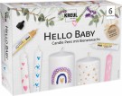 KREUL Candle Pen sett 6 stk – Hello Baby thumbnail